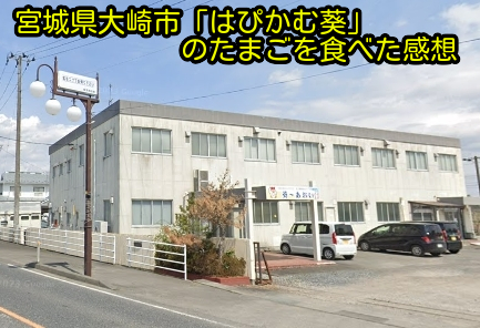 宮城県大崎市「はぴかむ葵」のたまごを食べた感想