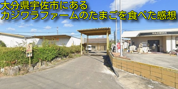 大分県宇佐市にあるカジワラファームのたまごを食べた感想