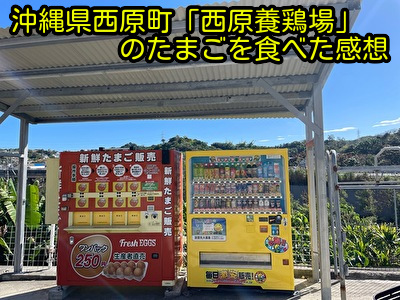 沖縄県西原町「西原養鶏場」のたまごを食べた感想