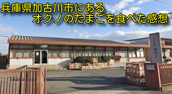 兵庫県加古川市にあるオクノのたまごを食べた感想
