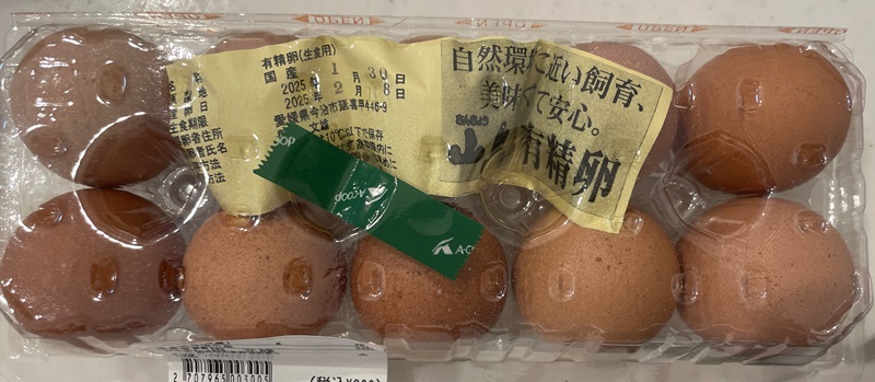 山鳥の有精卵 門田文雄