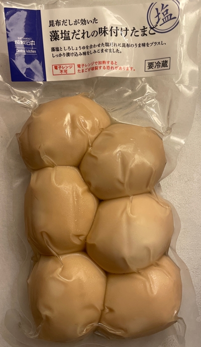 藻塩だれの味付けたまご 成城石井