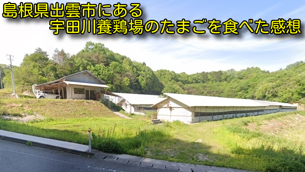 島根県出雲市にある宇田川養鶏場のたまごを食べた感想